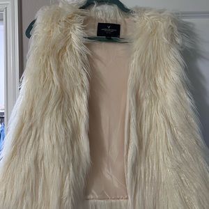 NWOT American Eagle Fur Vest